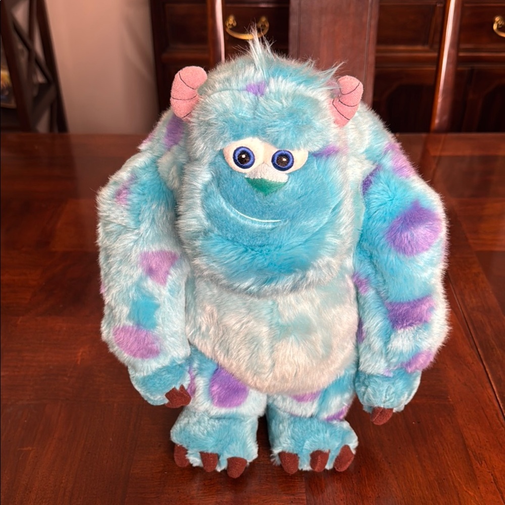 Monsters Inc Sully Disney Store Authentic Plush 16” Stuffed Animal Sullivan